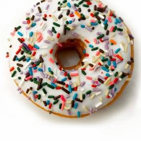 White Iced Sprinkles